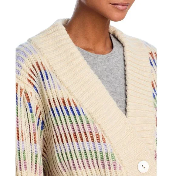 FARM Rio Bold Stitch Knit Cardigan, Size M, NWT - Picture 4 of 15